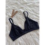 SKIMS  Fits Everybody Triangle Bralette Onyx Size Large Photo 2