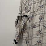 Angela‎ Plus Womens Linen Oversized Top Size XL Floral Photo 8