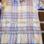 Banana Republic Womens Button Down Shirt Plaid Sz XS South Western Rodeo Soft Photo 9