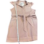 Dear John NWT Pink Denim Tencel Blend Mini Cap Sleeve Short Lily Dress Womens XL Photo 5