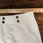 Pelle P Sports Shorts Women's Medium White Short Side Slit Embroidered Skort Photo 3