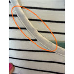 HATCH Easy Going Nursing Tee Dress Sz S/ XS Black White Stripe Maternity Photo 9