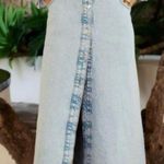 ZARA NWOT Z1975 DENIM MIDI DRESS Bloggers Fave Sold OUT Blue Photo 6