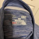 Under Armour  Womens Small HeatGear Blue Half ZIP Activewear Photo 4