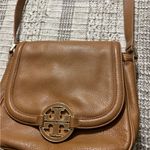 Tory Burch Brown Leather Crossbody Bag Photo 1