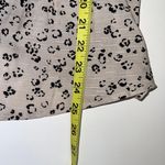 Maurice's  Cream & Black Animal Print Lace Front Babydoll Tank Top Photo 8