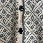 Woolrich  Tree Heart Print Sweater S Ramie Cotton‎ Button Cardigan Outdoorsy Photo 2