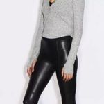 Heroine Sport Apres Henley Heather Ribbed Grey Top Shirt Sz M Gray Size M Photo 5