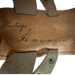 Saks 5th AVe Vintage Havana Cherie Embroidered Sandals Womens size 8 Aztec Boho‎ Orange Photo 9