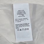 J.Crew  Ruffle button-up shirt in crinkle chiffon‎ in Ivory 2 NWT Photo 5