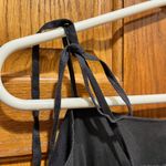 & Other Stories & Other Stories Black Babydoll Style Ruffle Hem Linen & Cotton Mini Dress - Sz 2 Photo 7