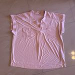 Calvin Klein  POCKET TEE top blouse light pink Photo 3