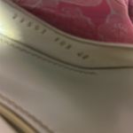 Casadei  Cream Floral Embroidered sequined slingback adjustable  Heels patent 10 Photo 15