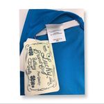 Lucky Brand Teal with Colorful Ruffle Stitch Bikini Top NWT Photo 4