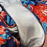 Ekouaer  one piece swimsuit, floral with adjustable straps,‎ size Large Photo 7