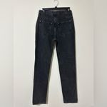 Free People NEW!!  FP Lasso 25 Straight High Waist Jeans Black Cowgirl Distressed Photo 1