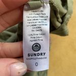 Sundry  Heart Graphic Tee Size XS 0 Olive Green Red 100% Pima Cotton Photo 4