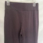 LOGO By Lori Goldstein Leggings Womens Pants Size XS Gray Side Panel Stripe Photo 5