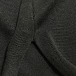 Misook  Black V-Neck‎ Rhinestone Embellished Knit Sweater Top Size MEDIUM Photo 6