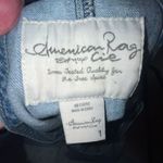American Rag Cie distressed blue jean overalls size 1/XS Photo 5