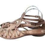 Sundance Catalog NWTS Brown Leather Fisherman Strappy Flat Sandals size 40 10 Photo 3