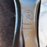 Alexander McQueen knotted leather-trimmed black suede pumps IT 36 US 6 Photo 14