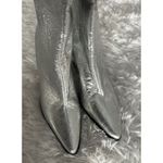Steve Madden ‎ Women's Gray Croft Pointed Toe Cowgirl Silver Boots Size 7 Photo 2