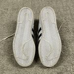 Adidas  Superstar Shoes Women’s 6 White Silver Metallic Toe Cap Athletic Photo 9