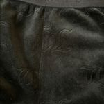 Juicy Couture  Black and Pink Velour Shorts Photo 4