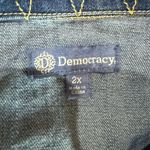 Democracy 47  Blue Denim Jean Jacket 2x Photo 2