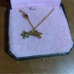 Juicy Couture Retro  Pam & Gela Pave Silver Crystal Shooting Star Wish Necklace Photo 2