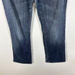 Big star Big Star Jeans Womens Size 27L Blue Pride Low Rise Boot Cut Dark Wash western Photo 3