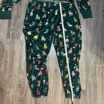 Festive Green Pajama Set for Women Size L Photo 5