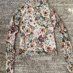 VICI Floral Mesh Mock Neck Top Photo 0