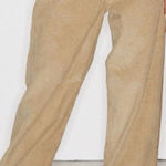 Motel Rocks  Beige Corduroy tan wide leg pants, size S casual high rise cottage Photo 0