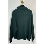 Free People Swim Too Deep Turtleneck Sweater in Evergreen Size Small Photo 2