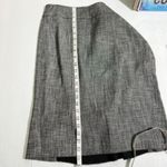 White House | Black Market Tweed Pencil Skirt Size 6 Black & Gray Corpcore Photo 7