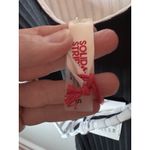 Black & White Solid & Striped Reversible Black White One Piece With Belt Sz S NWT $198 Photo 15