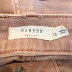 Francesca's 𝅺women’s  Harper Heritage pink cut off shorts Photo 5