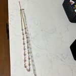 Talbots Adorable Gold and Pink Adjustable Necklace Photo 5