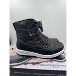 Weatherproof Katie Gray Winter Boots 1132649 Lace Up Side Zip Women’s Size 7 Photo 5