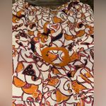 House of Harlow 1960’s Romper Paisley Print Size 8 Ivory Linen Blend Belted Photo 4