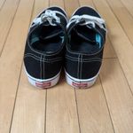 Vans ComfyCush black low profile canvas shoes size 9 Photo 3