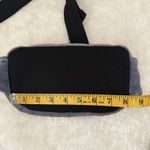 KAVU  Unisex Fanny Pack Hiking Outdoors Nature Corduroy Fabric Double Pouch Gray Photo 6