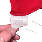 Vintage Desert West by Sherry Holt Cherry Red Flowy Long Maxi Skirt Women Small Photo 1