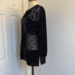 The Limited  y2k velvet and lace blouse Photo 6