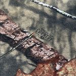 Mossy Oak  women’s leaf woods, camo brown green hunt camp cotton blend T-shirt S Photo 2