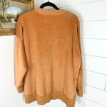 Aerie Oversized Coziest Desert Sweatshirt Size Medium Soft Velour Crewneck Photo 2