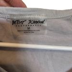 Betsey Johnson  performance grey slouchy shirt size medium Photo 2