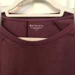 Athleta  pullover long sleeve sweatshirt faded maroon color/style size small Photo 5